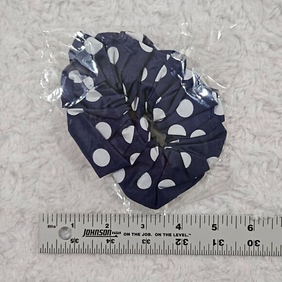 Lemlem Blue Polka Dot Scrunchie NWOT - Picture 2 of 2